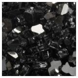 HIGH LUSTER, 1/2" REFLECTIVE TEMPERED FIRE GLASS I