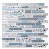12 IN. X 12 IN. X 0.06 IN. VINYL AZURE GREY PEEL A
