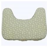 THE NATURAL NURSING PILLOW - DOTS/SAGE GREEN