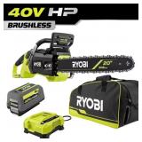 $504 40V HP BRUSHLESS 20 IN. BATTERY CHAINSAW WITH