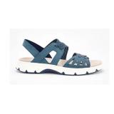 SZ 9W EARTH LEATHER SPORT SANDALS W/ FLEX STRAPS -