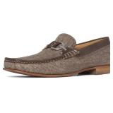 DONALD PLINER MENS DACIO CANVAS, BROWN 13