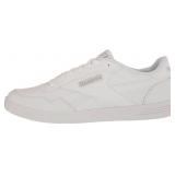 REEBOK UNISEX COURT ADVANCE SNEAKER, 4 US MEN WHIT