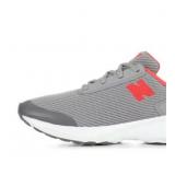 NEW BALANCE SIZE 4 WIDE RED GREY.