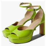 $104 SIZE:6.5 CHINESE LAUNDRY TIANA GREEN
