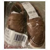 OSHKOSH TODDLER BOYS SIZE 6 DRESS SHOES, MOCCASINS