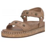 LUCKY BRAND SIZE 10M ULLANI STUDDED PLATFORM SANDA