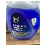 1 LOT (1) MEMBERS MARK LIQUID DISH SOAP.(1) DOWNY