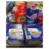 1 LOT ASSORTED LAUNDRY SUPPLIES