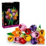 LEGO BOTANICALS TULIP BOUQUET FLOWER DECOR, 576 PC