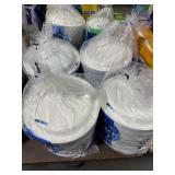 1 LOT ASSORTED DISPOSABLE PLATES & BOWLS