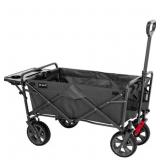 MAC SPORTS FOLDING WAGON WITH TAILGATE AND TABLE B