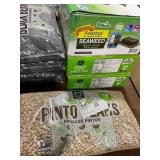 1 LOT OF 2-WHITE RICE 12 PACK./4-BEANS 12 LB./1-SE