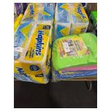 1 LOT ASSORTED PAPER & MICROFIBER TOWELS