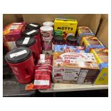 1 LOT (16) ASSORTED DRINKS & SNACKS