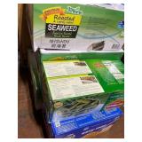 1 LOT OF 3-SEAWEED 24 PACK, 1-MAC&CHEESE, 1-GREEN
