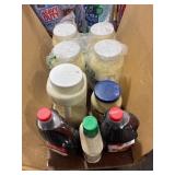 1 LOT (8) ASST CONDIMENTS