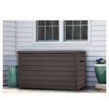 $150 KETER 230-GALLON DECK BOX, BROWN