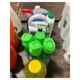 1 LOT (1) PINE SOL LEMON 1 GAL CLEANER.(4) BATHROO