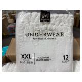 1 LOT OF (4) MEMEBRE MARK TOTAL UNDERWEAR FOR MEN