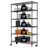 $265 HCB 6-TIER STORAGE SHELF HEAVY DUTY WIRE SHEL