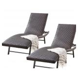 MM 2-PACK BROWN PADDED WICKER CHASE