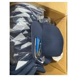 1 LOT OF ASSORTED AMOUNT OF CHAMPRO DARK BLUE HATS