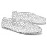 SZ 10 AGODOR JELLY MARY JANE FLAT MESH BALLET FLAT