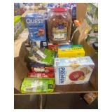 1 LOT (12) ASST FOODS