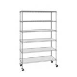 ULTRADURABLE® 6-TIER NSF-CERTIFIED STEEL SHELVING
