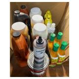 1 LOT OF 6-DRESSING./2-HOT SAUCE./1-WORCESTERSHIRE