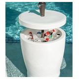 VERO IN-POOL SHADE TABLE WITH STORAGE