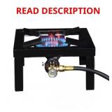15,000 BTU SINGLE BURNER ANGLE IRON COOKING STOVE