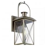 $109 WOODCLIFF 1-LIGHT 20 IN. WEATHERED BRASS OUTD