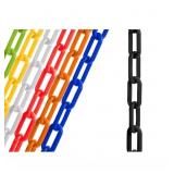 US WEIGHT 2 IN. X 100 FT. BLACK PLASTIC CHAIN FEAT