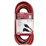 25 FT. 14/3 INDOOR/OUTDOOR EXTENSION CORD, RED AND