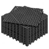 VEVOR INTERLOCKING DRAINAGE MAT FLOOR TILES 12 X 1