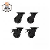 4 IN. CASTER KIT FOR HEAVY DUTY WELDED STEEL GARAG