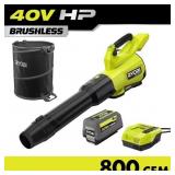 $359 40V HP BRUSHLESS 800 CFM WHISPER SERIES BLOWE
