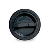 1 LOT (3) 5 GAL SCREW TOP LID IN BLACK