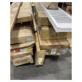 1 PALLET OF MIXED LOUVERS, FURNITURE PARTS,BIFOLD
