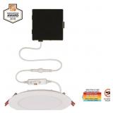 1 LOT (3) ULTRA SLIM 6 IN. COLOR SELECTABLE NEW CO