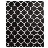 $107 SEYWARD 8 FT. X 10 FT. GREY TRELLIS SHAG AREA