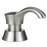 PILAR SINK MOUNTED METAL SOAP DISPENSER IN STAINLE