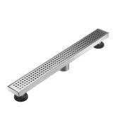 24 IN. LINEAR SHOWER DRAIN WITH REMOVABLE QUADRATO