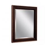 $122 28 IN. W X 34 IN. H FRAMED RECTANGULAR BEVELE
