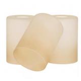 VILLA 5.5 IN. BROWN FROSTED GLASS CYLINDRICAL PEND