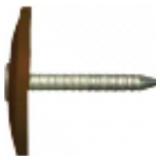 1 IN. ELECTRO GALVANIZED PLASTIC CAP NAIL 3M BUCKE