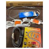 1 LOT ASSORTED CABLES & TOOLS