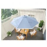 $109 HAMPTON BAY 9 FT. ALUMINUM MARKET CRANK AND A